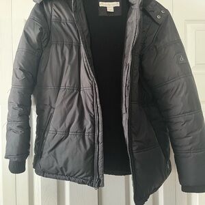 Calvin Klein Men's Charcoal Puffer Jacket